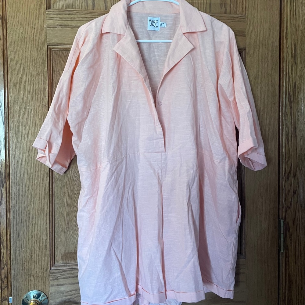 princess polly pink romper